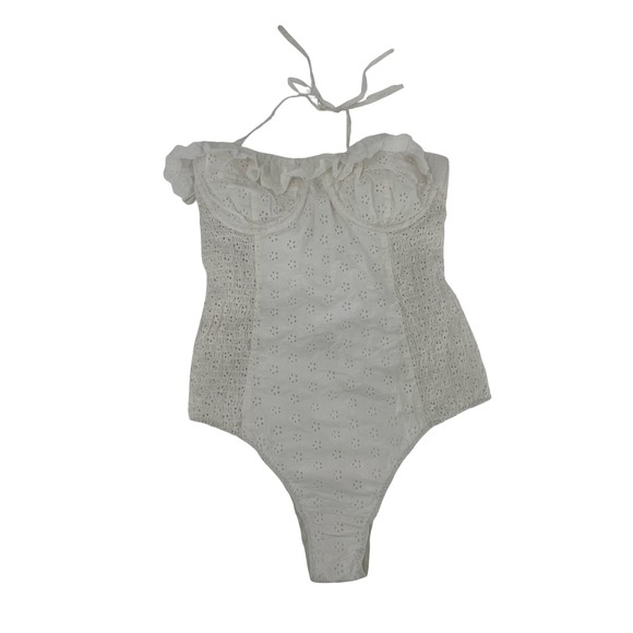 Doen Other - Doen White Eyelet One-Piece Swimsuit
